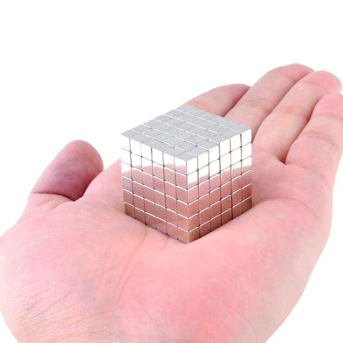 Neodymium Square magnets Cube 5mm 216 PCs